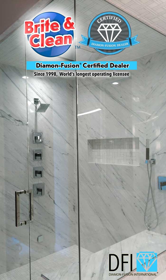 Diamon-Fusion&reg; Coachella Valley shower doors