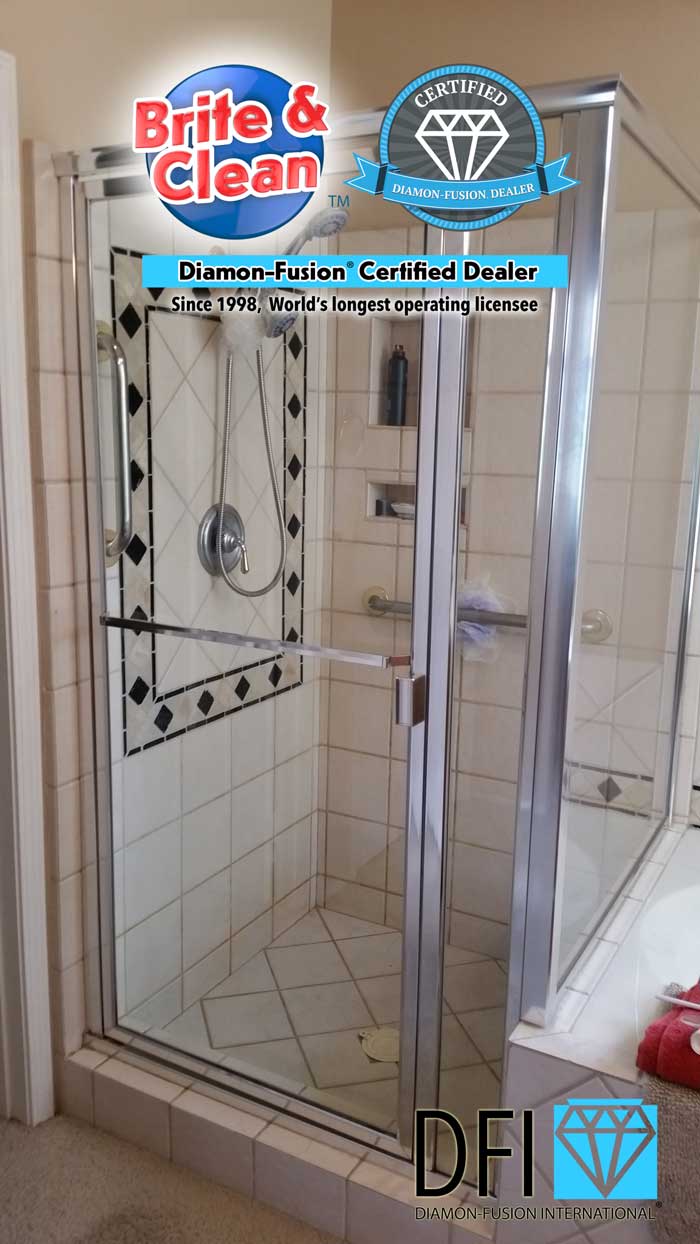 Diamon-Fusion&reg; Coachella Valley shower doors