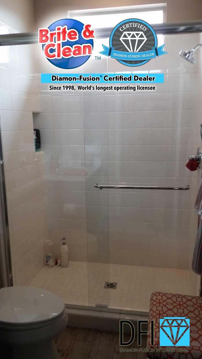 Diamon-Fusion&reg; Coachella Valley shower doors