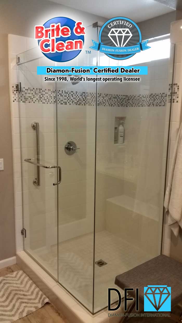 Diamon-Fusion&reg; Coachella Valley shower doors