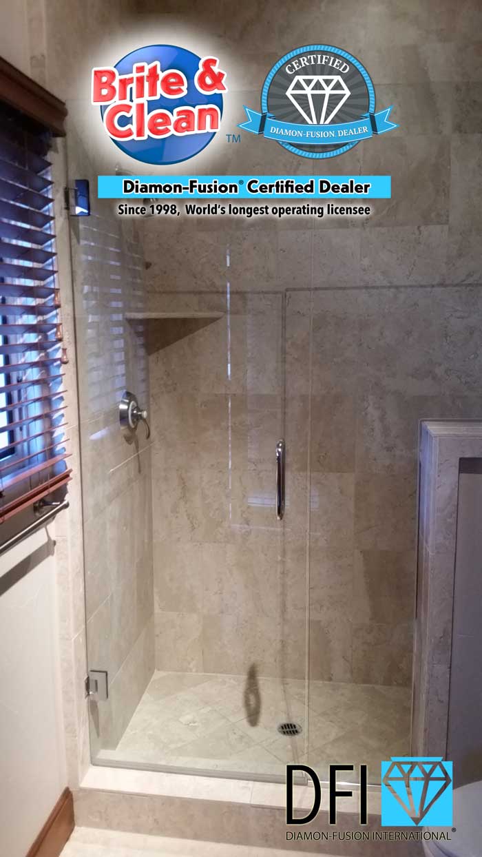 Diamon-Fusion&reg; Coachella Valley shower doors