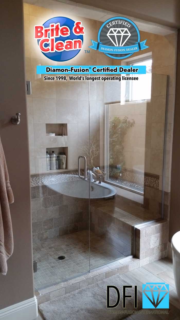 Diamon-Fusion&reg; Coachella Valley shower doors