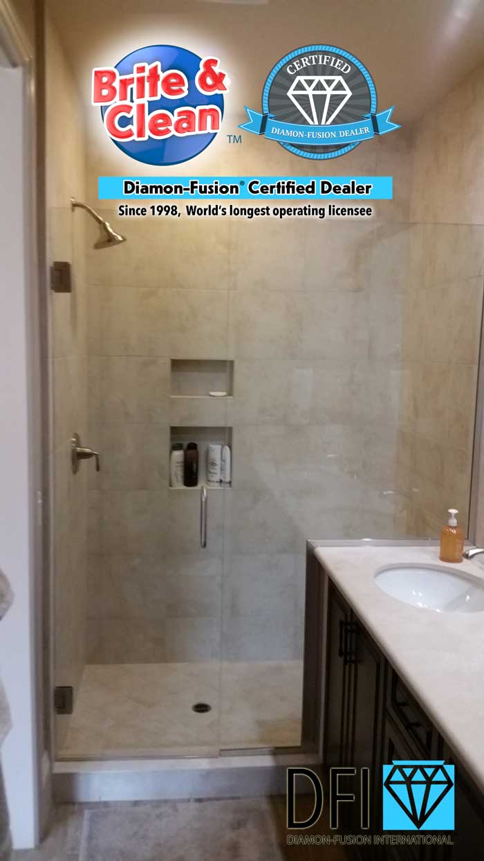 Diamon-Fusion&reg; Coachella Valley shower doors