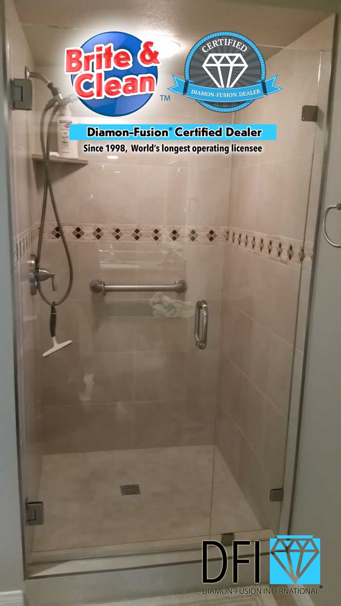 Diamon-Fusion&reg; Coachella Valley shower doors