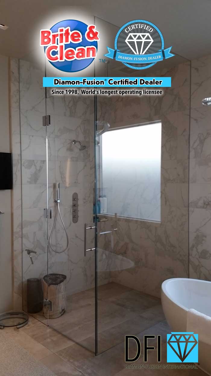 Diamon-Fusion&reg; Coachella Valley shower doors