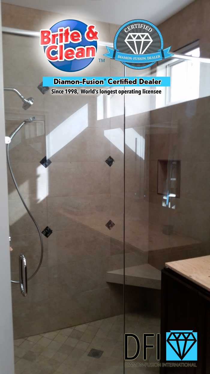 Diamon-Fusion&reg; Coachella Valley shower doors