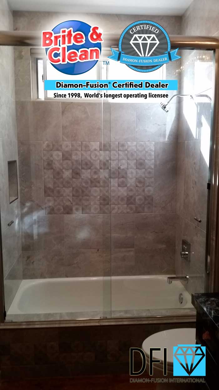 Diamon-Fusion&reg; Coachella Valley shower doors