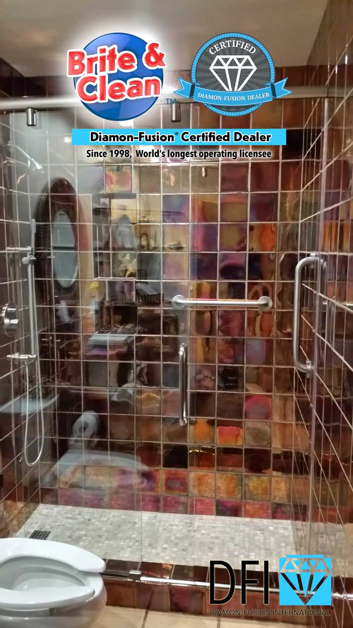 Diamon-Fusion&reg; Coachella Valley shower doors