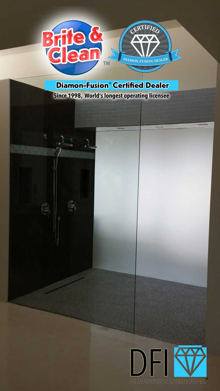 Diamon-Fusion&reg; Coachella Valley shower doors