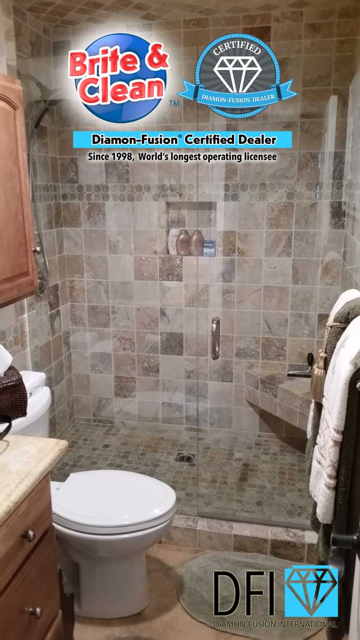 Diamon-Fusion&reg; Coachella Valley shower doors