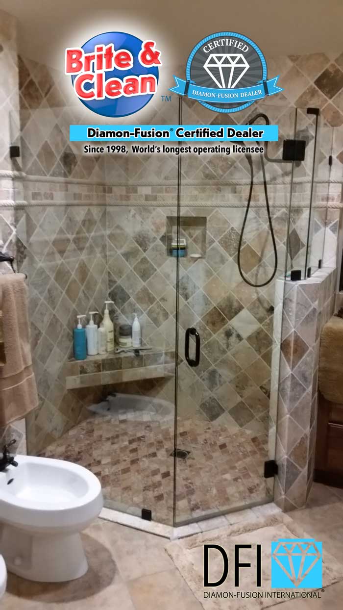 Diamon-Fusion&reg; Coachella Valley shower doors