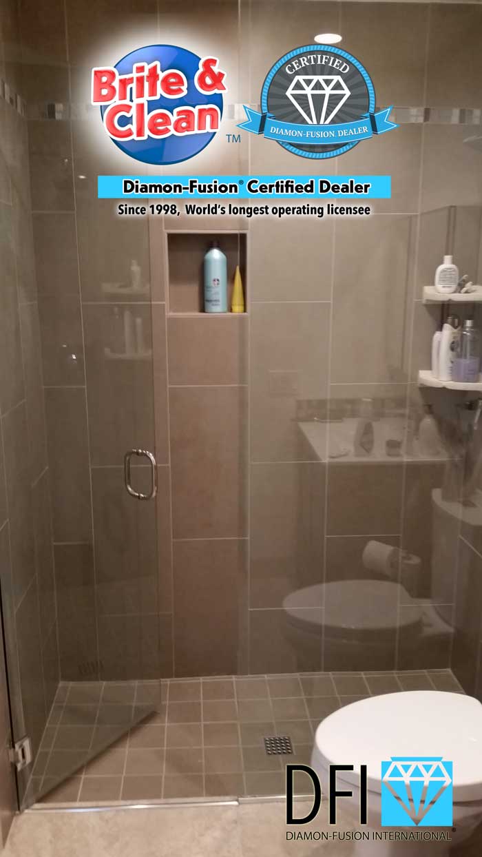 Diamon-Fusion&reg; Coachella Valley shower doors