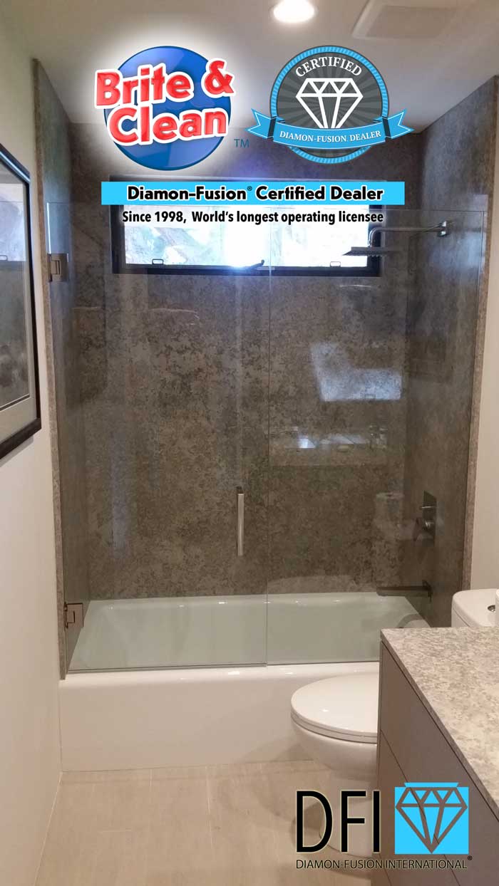Diamon-Fusion&reg; Coachella Valley shower doors