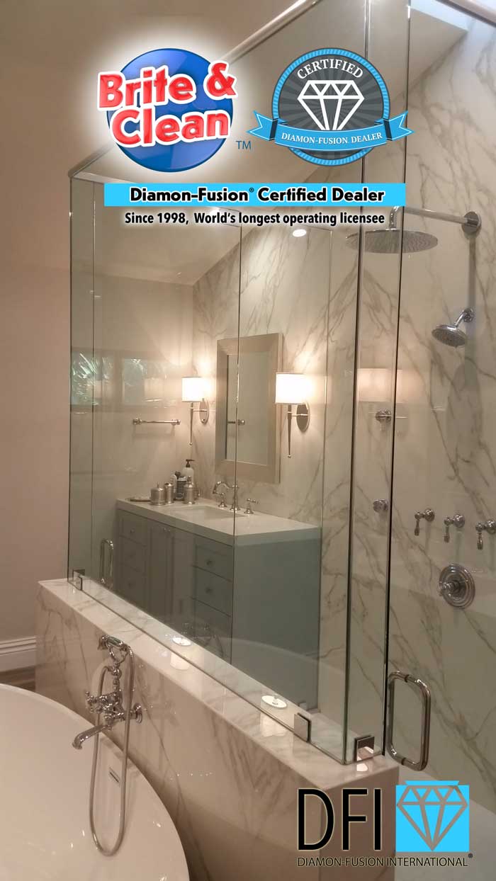 Diamon-Fusion&reg; Coachella Valley shower doors